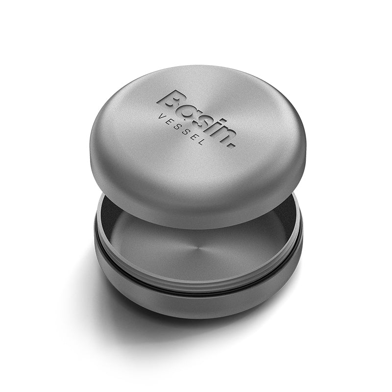Vessel – Basin stash jar [Graphite]