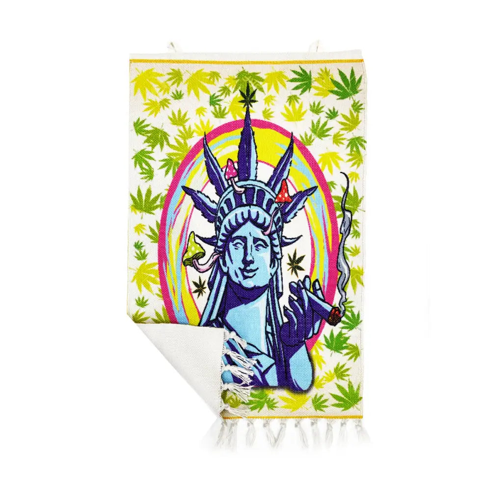 Liberty Wall Hanging 3ft x 2ft Bohemian Decor for Smoking Area