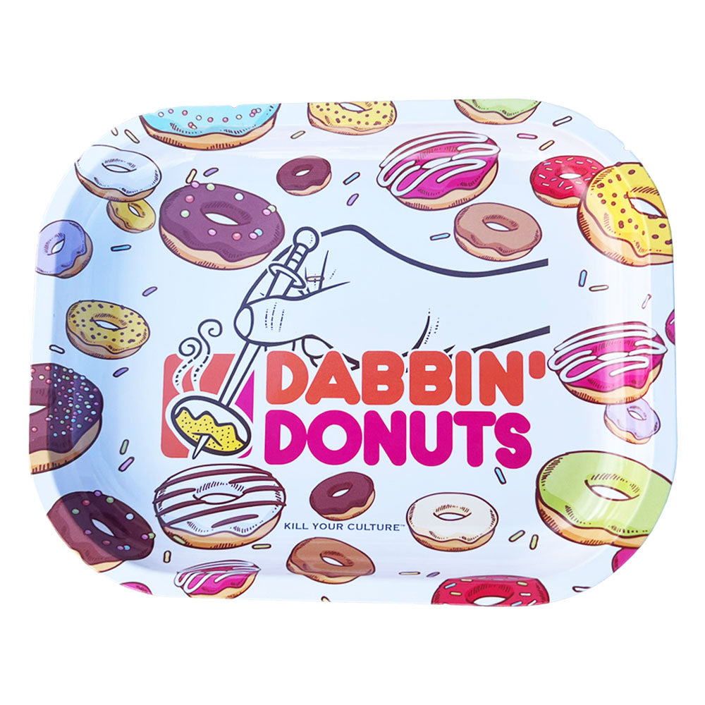 Kill Your Culture Rolling Tray – 7″x5.5″ / Dabbin Donuts