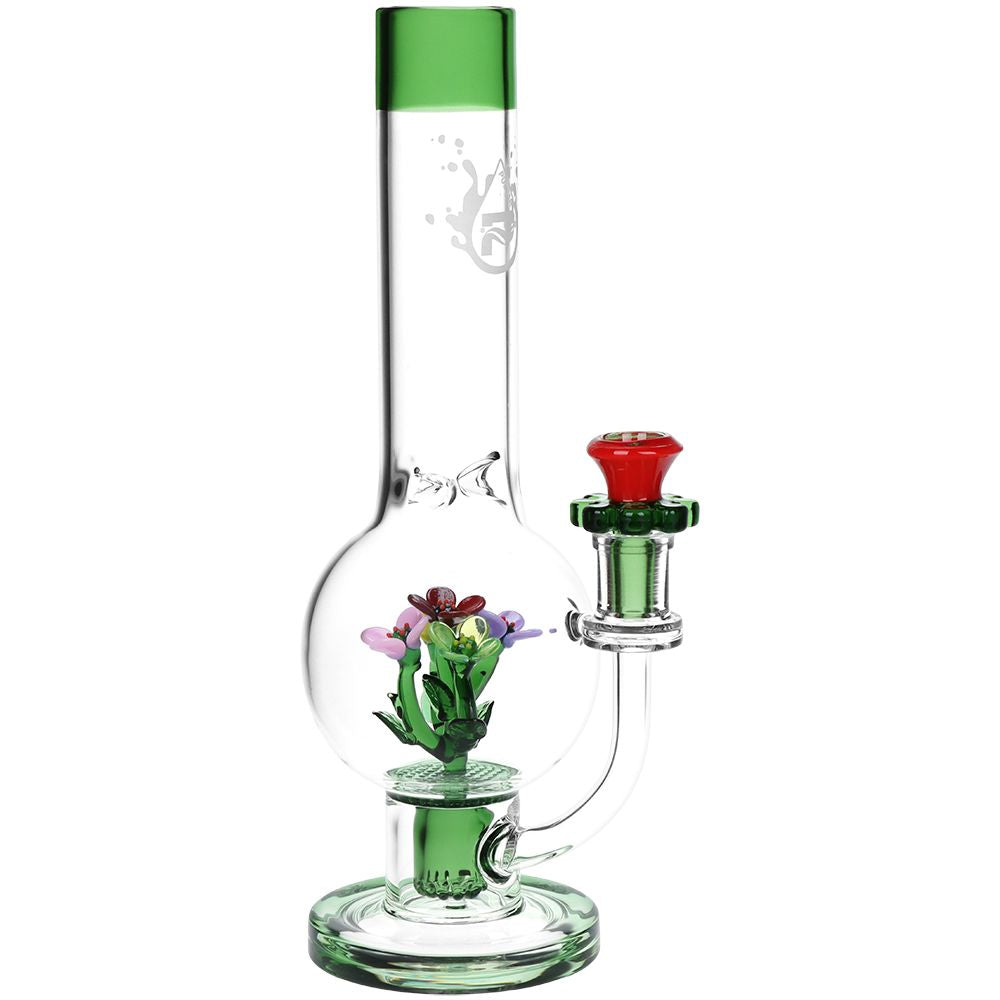 Pulsar Chill Flowerz Glass Water Pipe – 12″ /14mm F