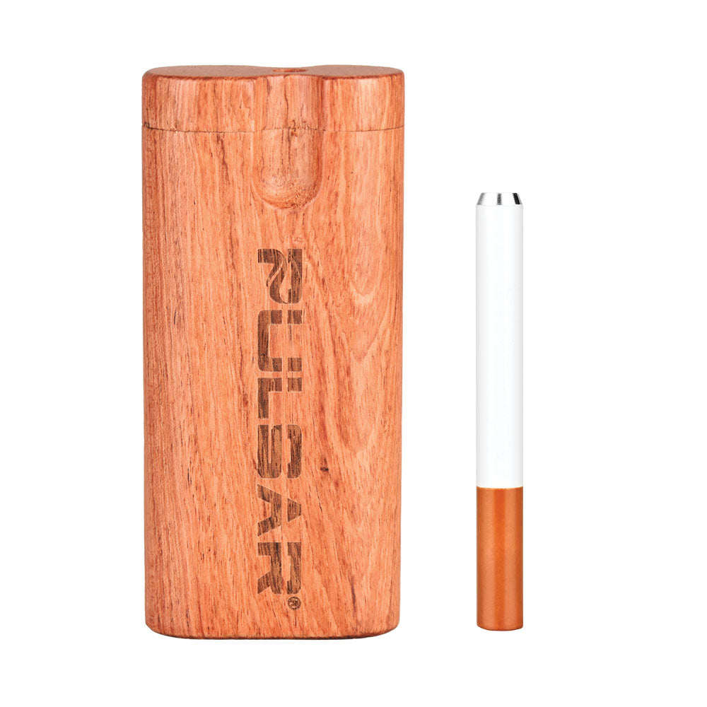 Pulsar Straight Wood Twist Top Dugout – 4″ / Rosewood