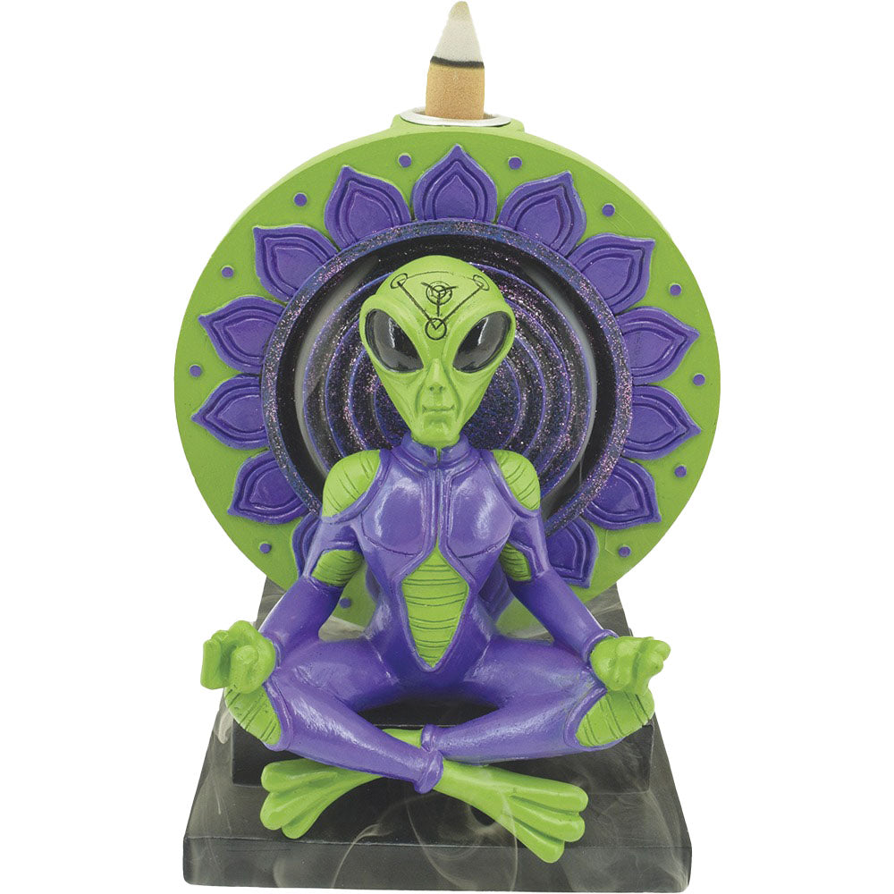Fujima Yogi Alien Grandmaster Backflow Incense Burner – 6″