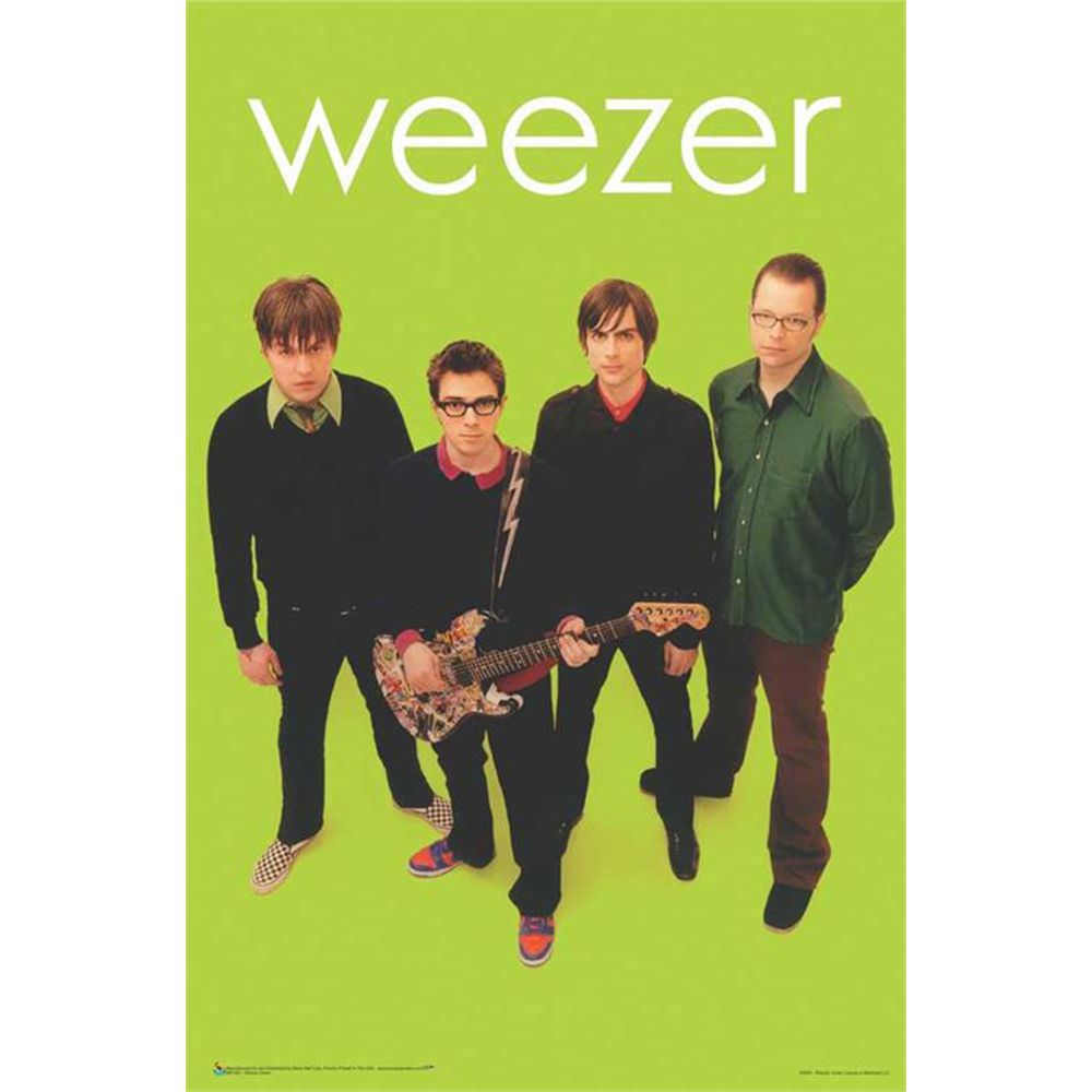 Weezer Green Poster – 24″x33″