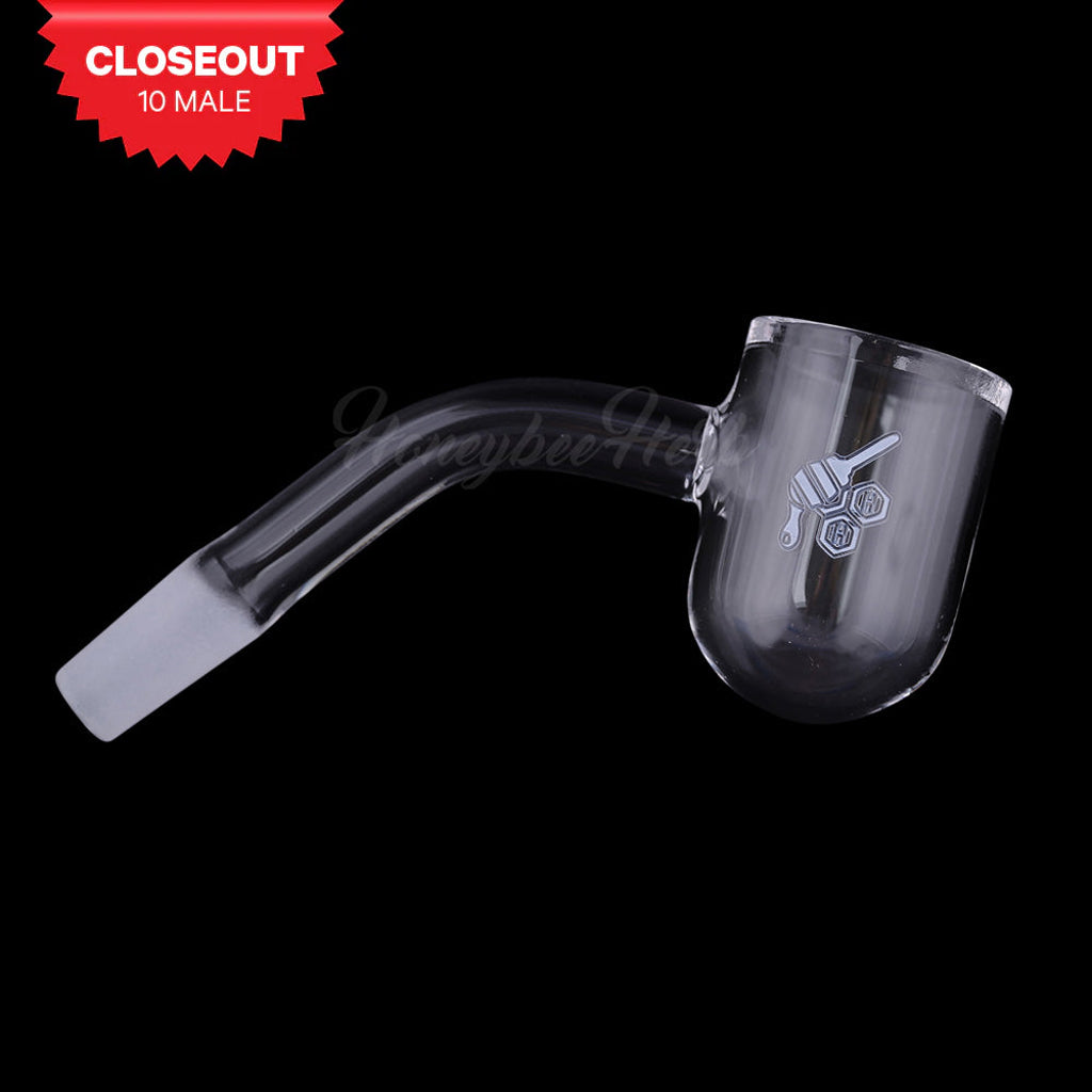 HONEY BEVEL BOWL QUARTZ BANGER – 45° DEGREE | YL-CLOSEOUT
