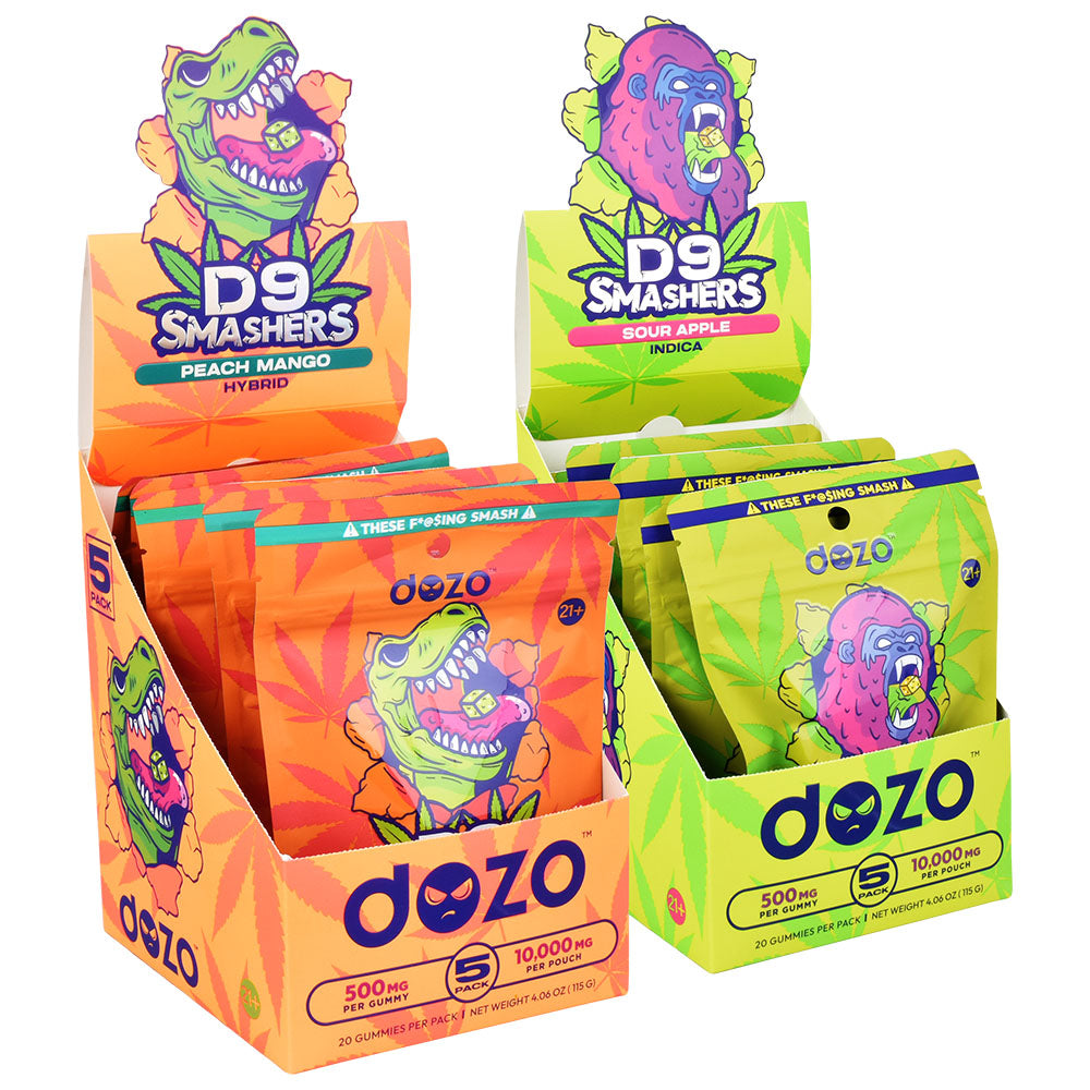 Dozo D9 Smashers Gummies | 10000mg | 20pc | 5pc Display