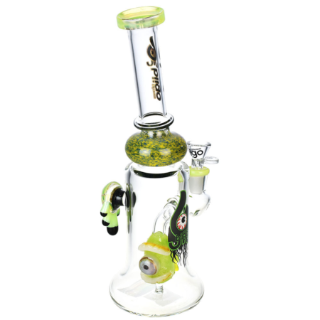 BIIGO Smiling Eyeball Water Pipe - 10.75" / 14mm F