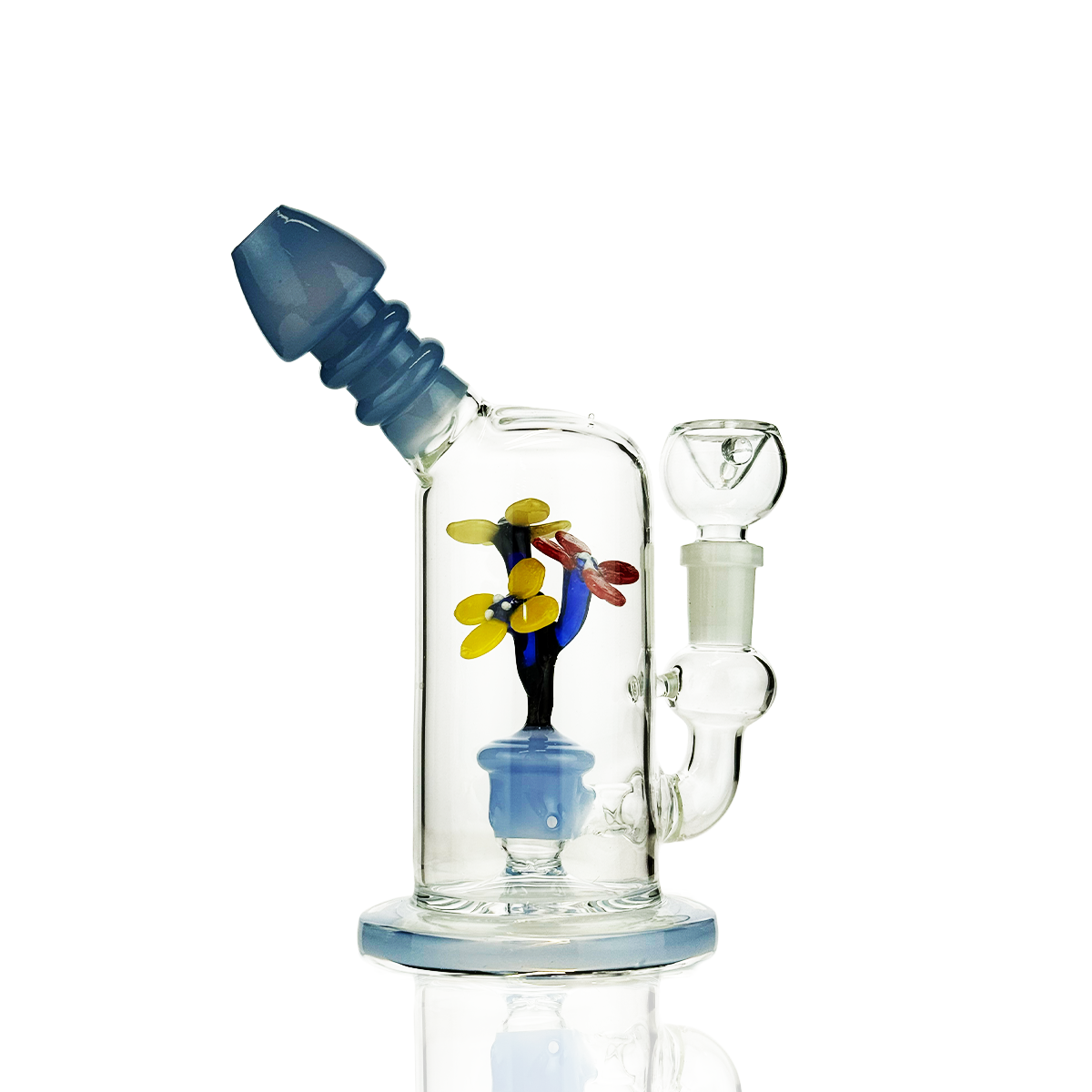 7-Inch Slime Glass Flower Shower Water Pipe - Image 3