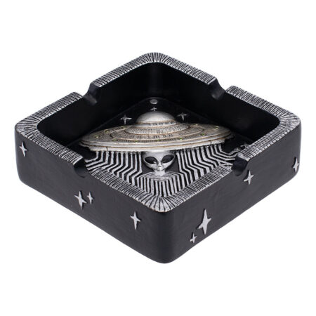 Silver Ufo Ashtray