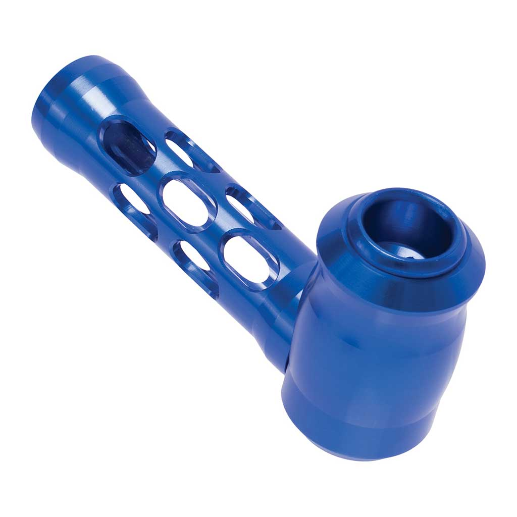 ALUMINUM GLASS PERFORATED HAND PIPE - Image 12