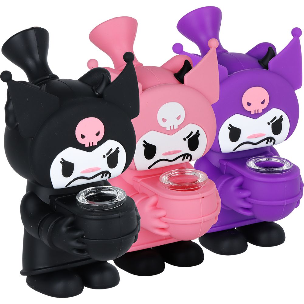 Don’t Feed The Gremlin Silicone Bubbler – 5.5