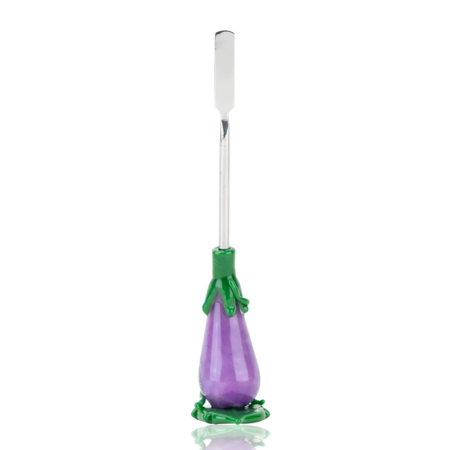 Empire Glassworks Eggplant Dab Tool in Borosilicate Glass