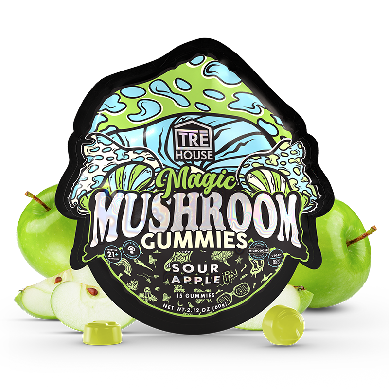 Gummies – Magic Mushroom – Sour Apple