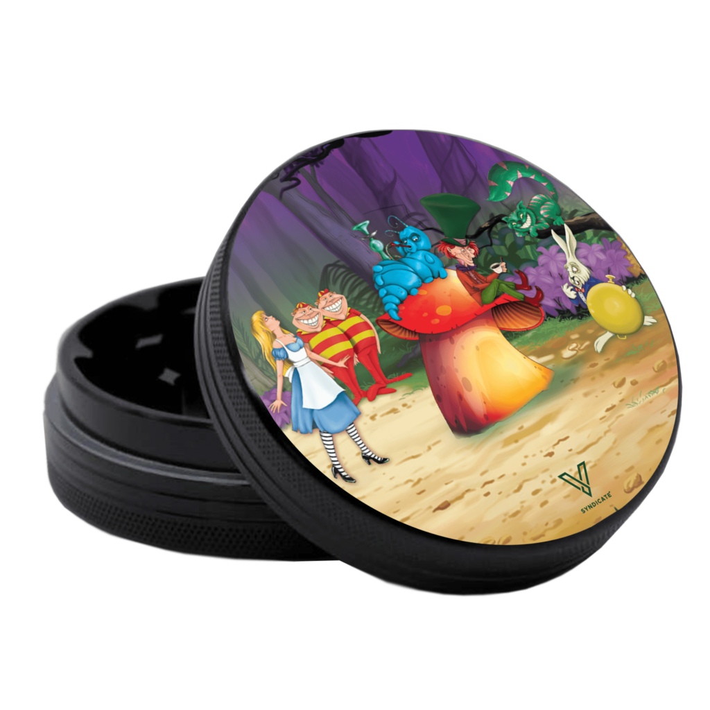 Alice Mushroom 2-Piece SharpShred Grinder