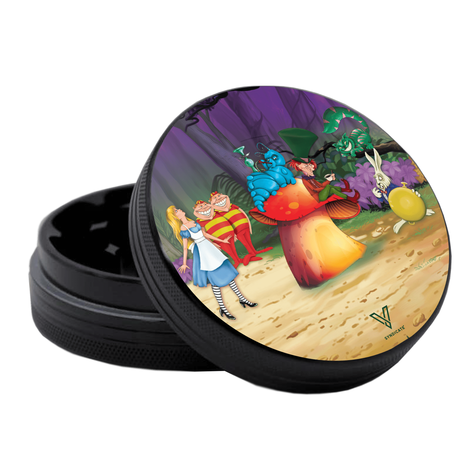 Alice Mushroom 2-Piece SharpShred Grinder