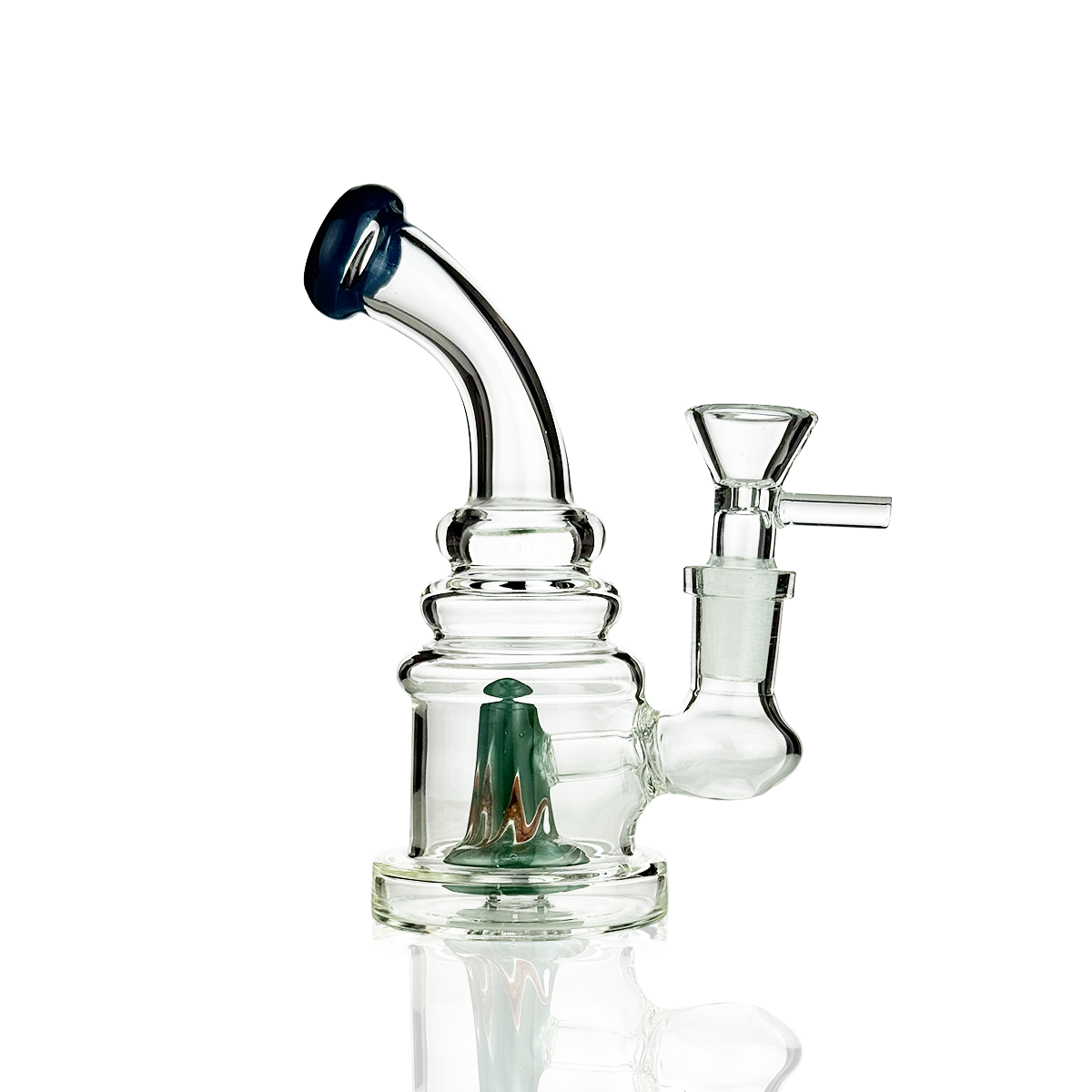 5-inch Volcano Shower Perc Water Pipe - Image 6