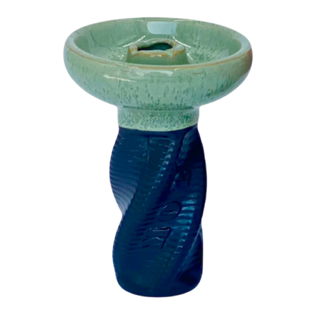 Twist Design Ceramic Hookah Bowl