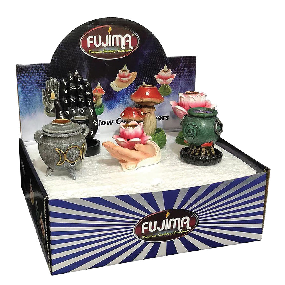 Fujima Mini Backflow Incense Burner – Pcs