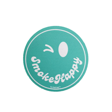 Smoke Happy 5-Inch Dab Mat by DabPadz