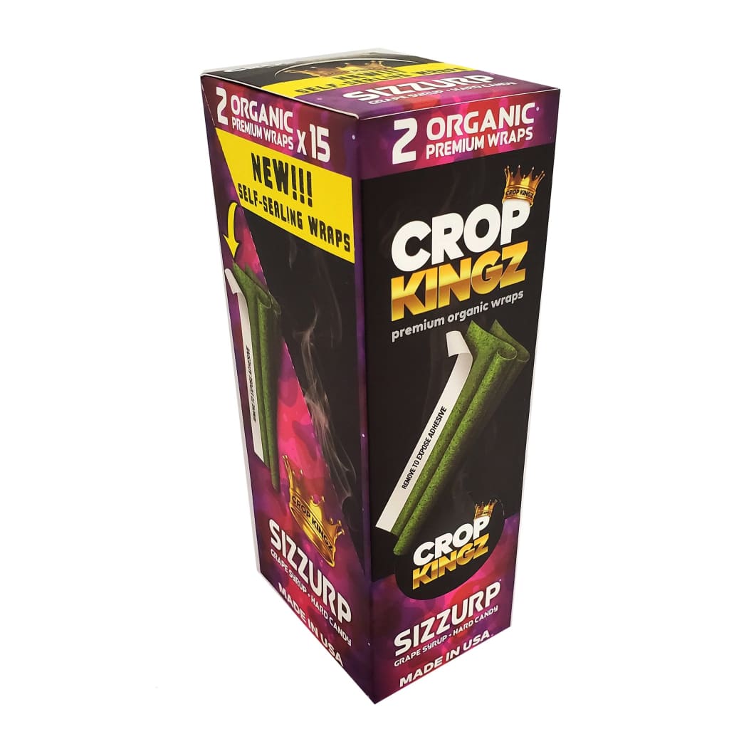 Crop Kingz Premium Organic Hemp Wraps Peel and Seal
