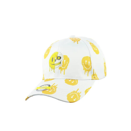 Drippy Smile Baseball Hat Snapback Stylish and Comfortable