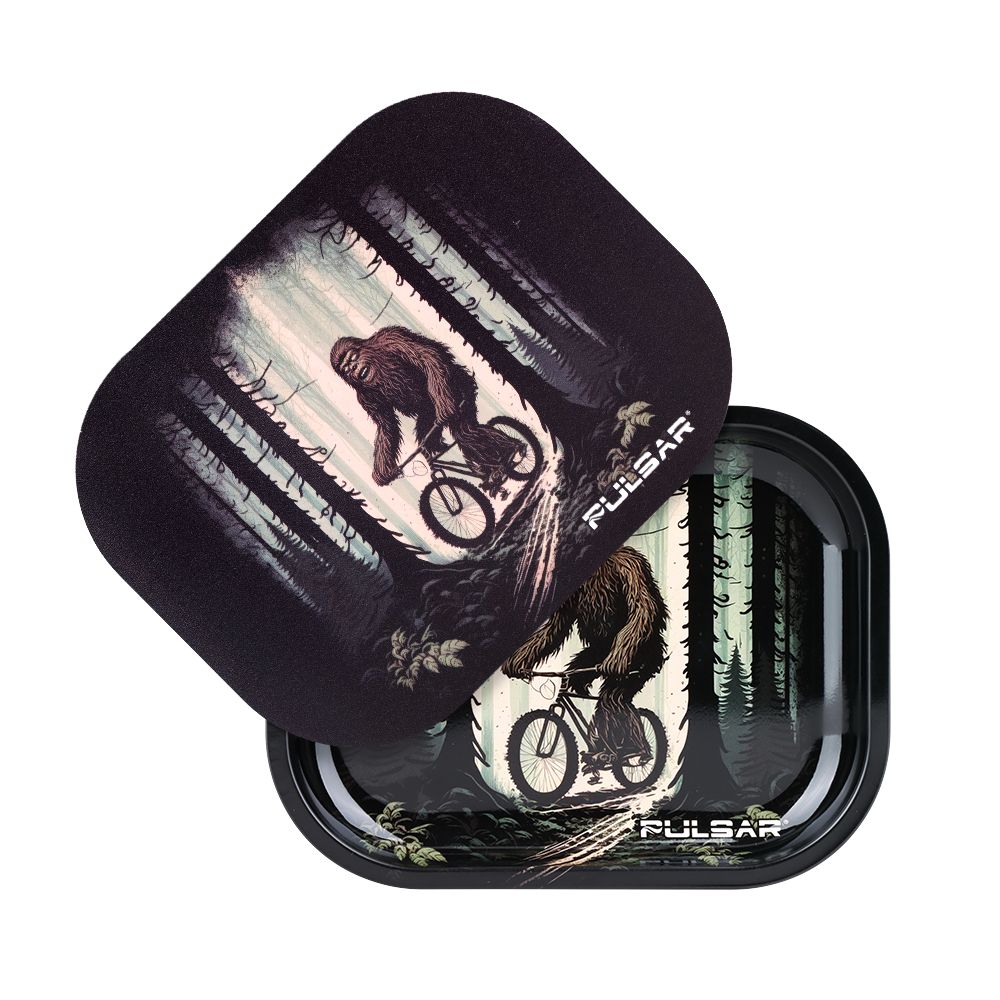 Pulsar Mini Rolling Tray & Lid Kit – Bigfoot Rides Again / 7″x5.5″