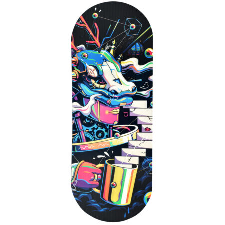 Pulsar SK8Tray Magnetic Tray Lid – 7.25″x19.75″/Dragon Coffee Break 3D
