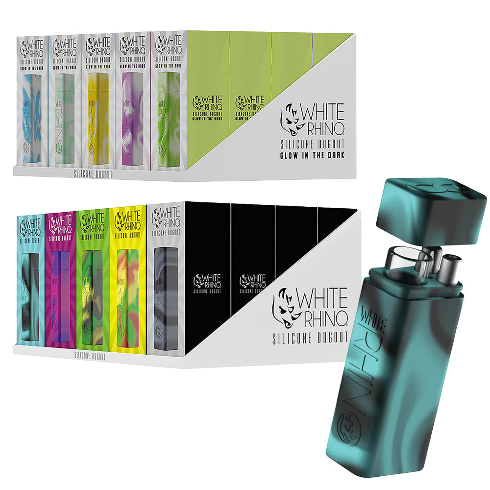 White Rhino Silicone Dugout – 3.25″ – 20PC