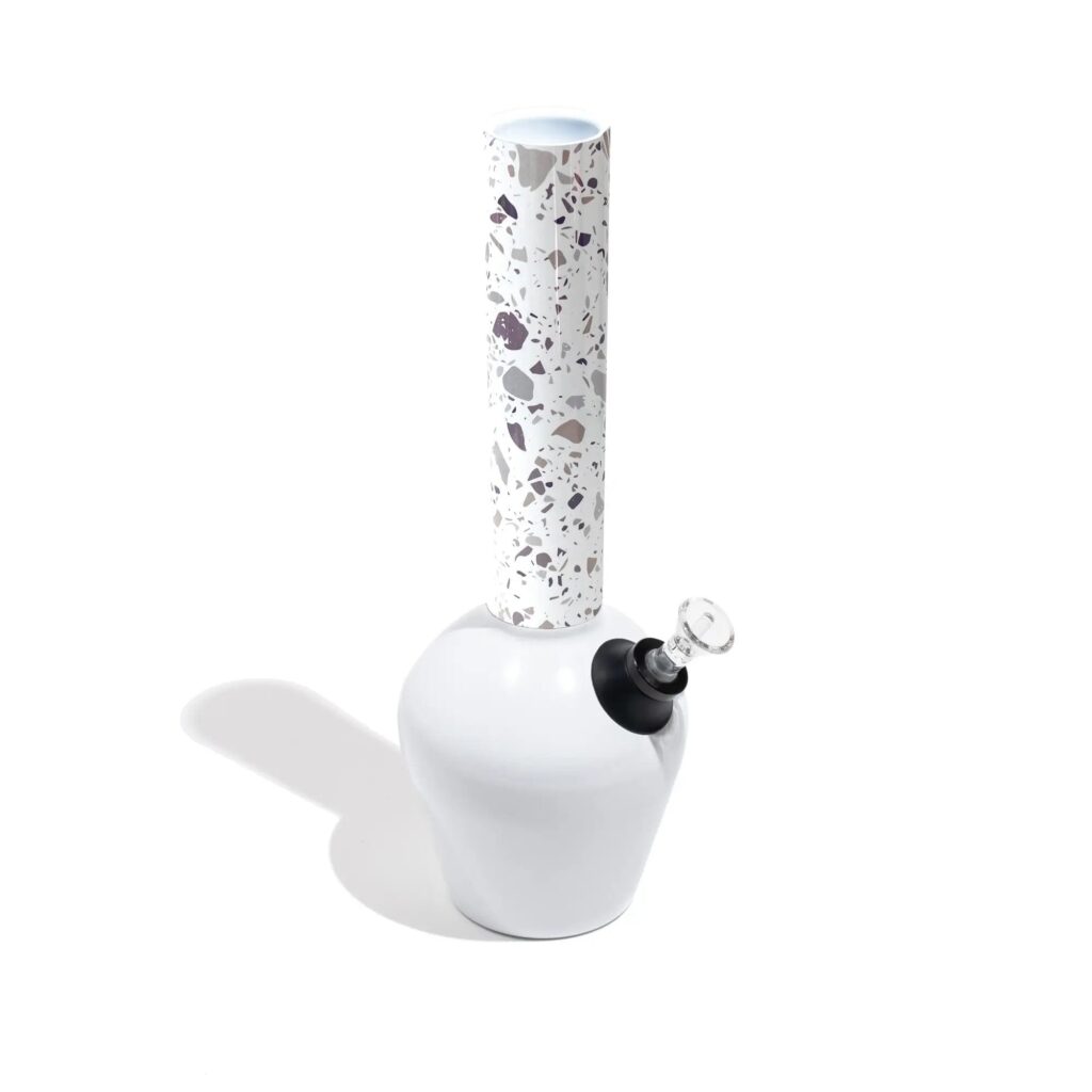 Chill Bong – Mix & Match – Gloss White & Terrazzo Bong Combo