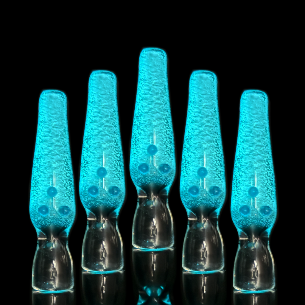 Luminous 4-Inch Chillum for Herbal Use