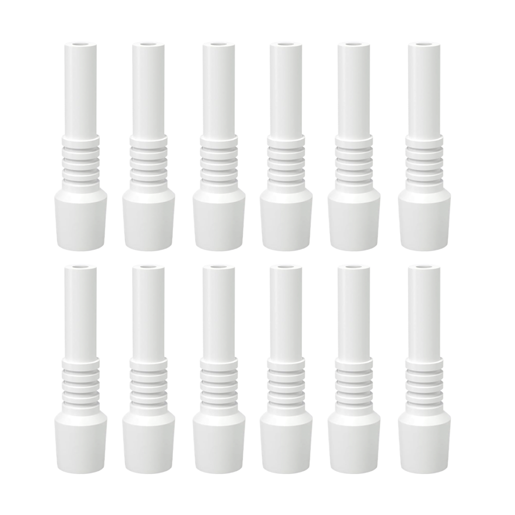 10mm Ceramic Dab Nails – 12 Piece Set