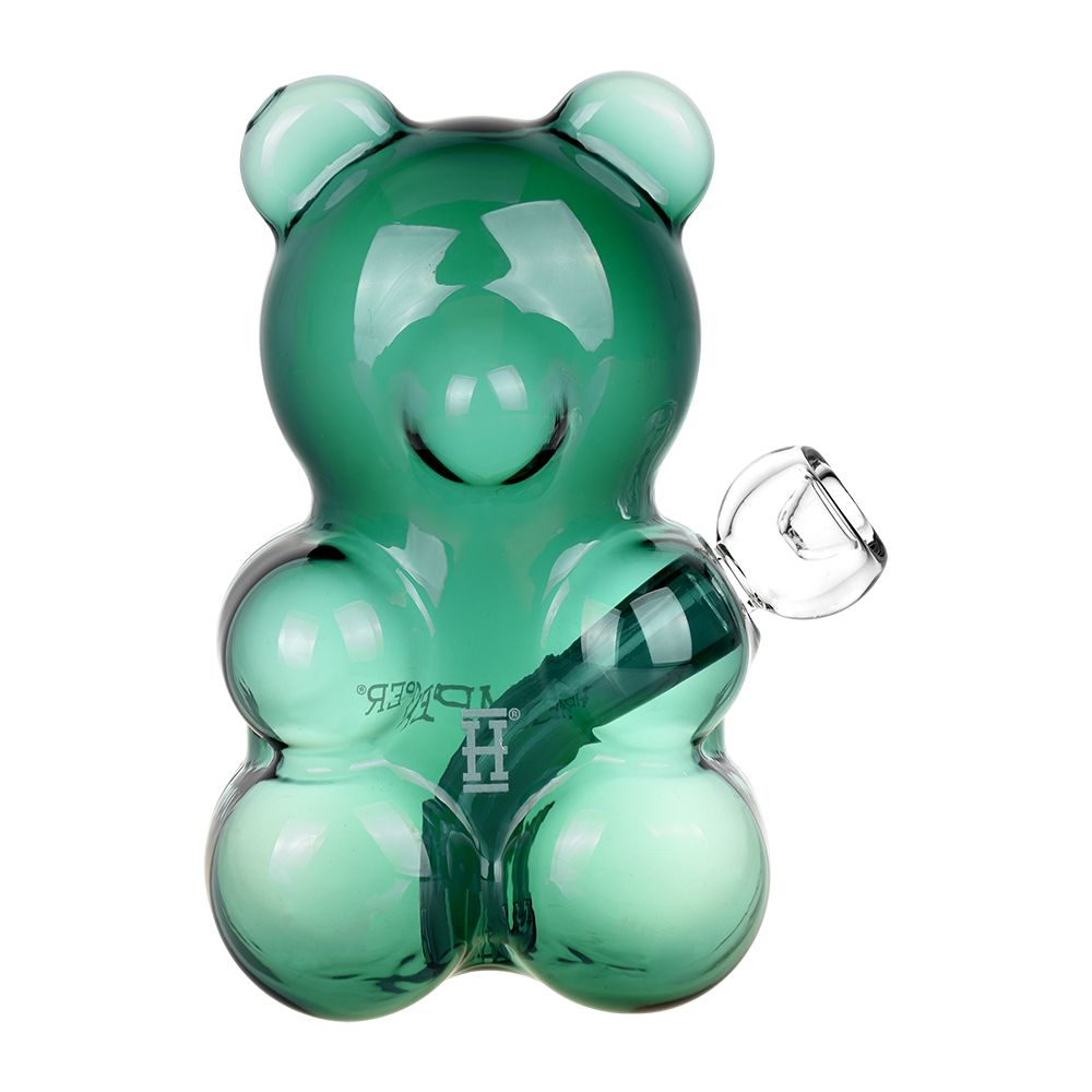 Hemper Gummy Bear Glass Water Pipe – 6.5″ / 14mm F