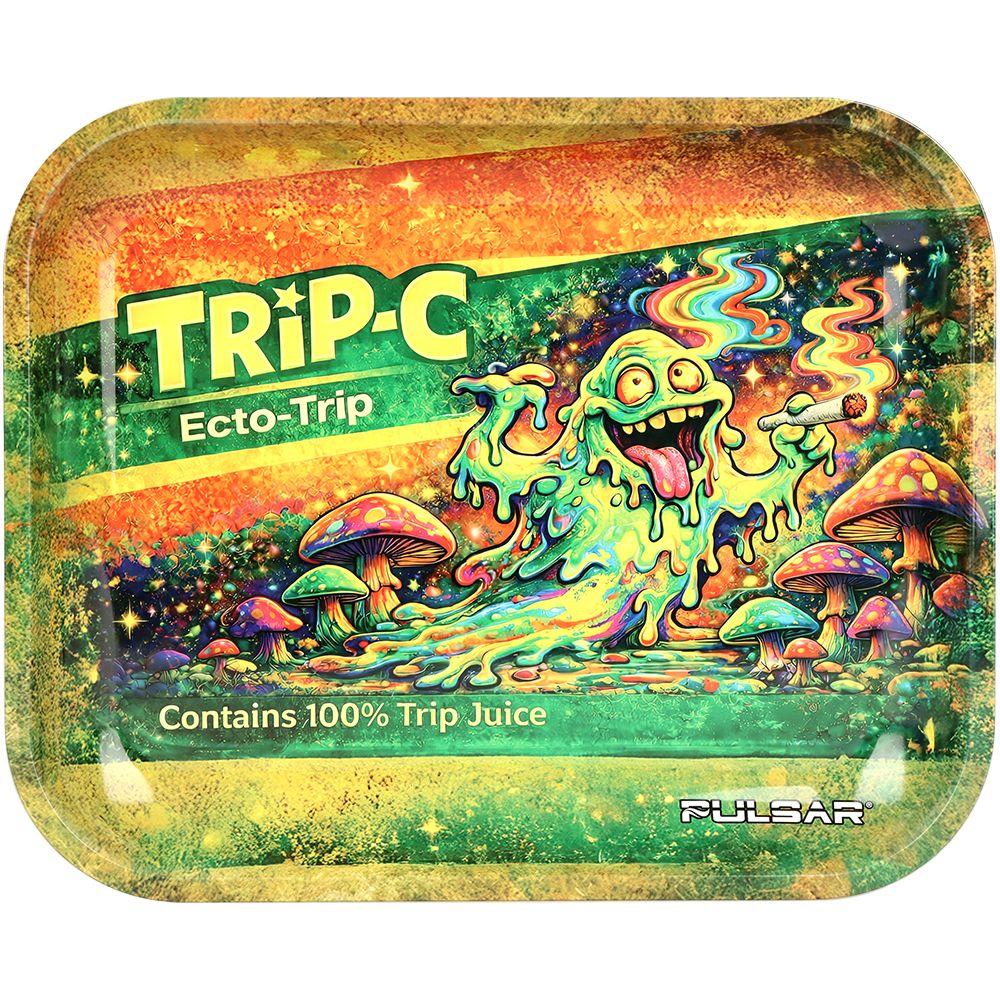 Pulsar Metal Rolling Tray – Trip-C / 13″x 11″