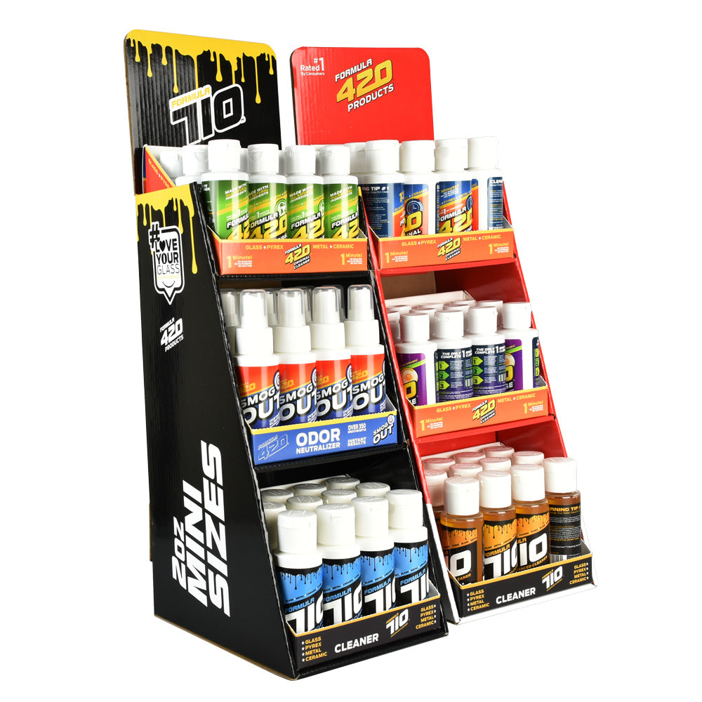 Formula 420 / 710 Cleaner – 2oz / Assorted – 72PC DISPLAY