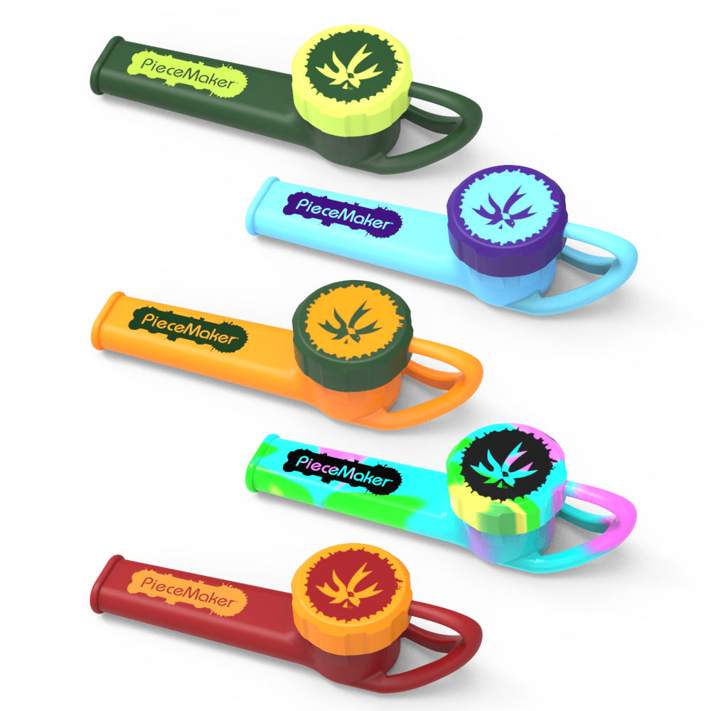 Piecemaker Karma Go Silicone Pipe – 4″ / Colors Vary