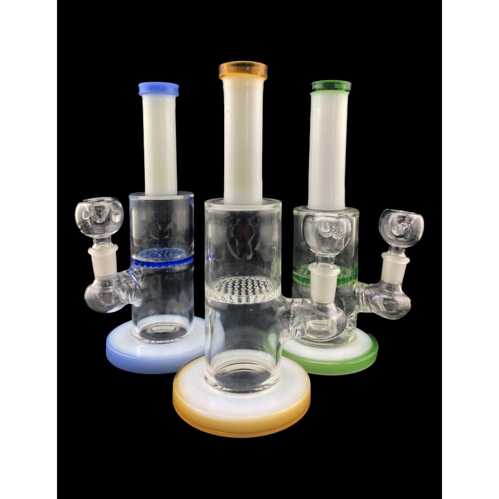 Honey Comb Perc Water Pipe for Smooth Filtration