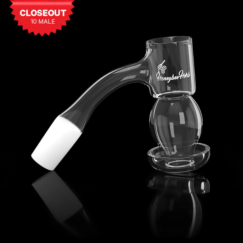 HONEYSUCKLE BUBBLE QUARTZ BANGER – 45° DEGREE | BL-CLOSEOUT