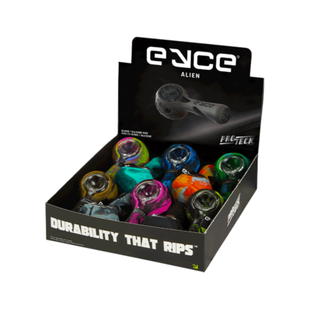 Eyce ProTeck Alien Glass Spoon Pipe