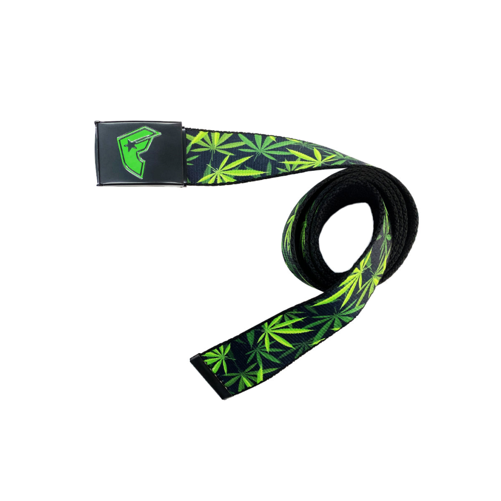 Botanical Motif Unisex Belt – Adjustable Fit