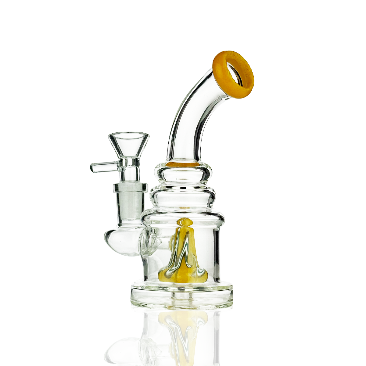 5-inch Volcano Shower Perc Water Pipe - Image 5