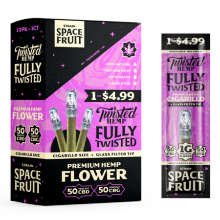 Twisted Hemp Fully Twisted CBD Cigarillos - 10ct Display