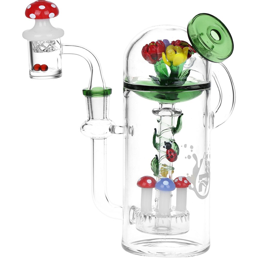 Pulsar Garden Glass Dab Rig Set – 7″ / 14mm F