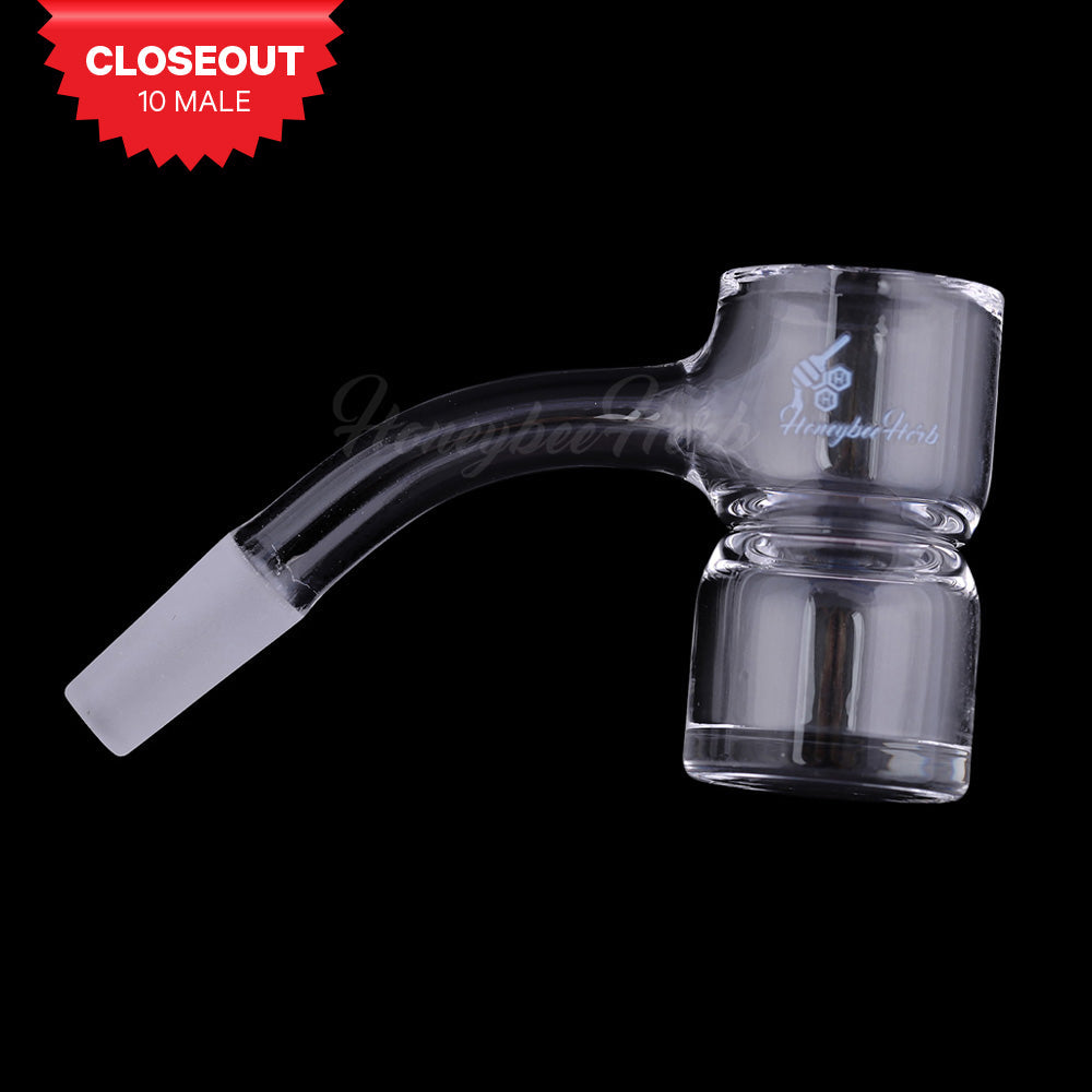HONEY BEVEL SPLASH BUCKET QUARTZ BANGER – 45° DEGREE | BL-CLOSEOUT