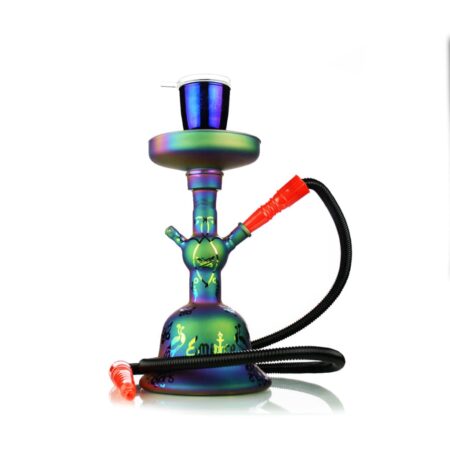 Empire Hookah Peafowl Edition with Royal Blue Finish