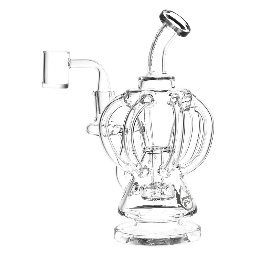 Pulsar Six-Arm Recycler Rig – 8″ / 14mm F / Clear