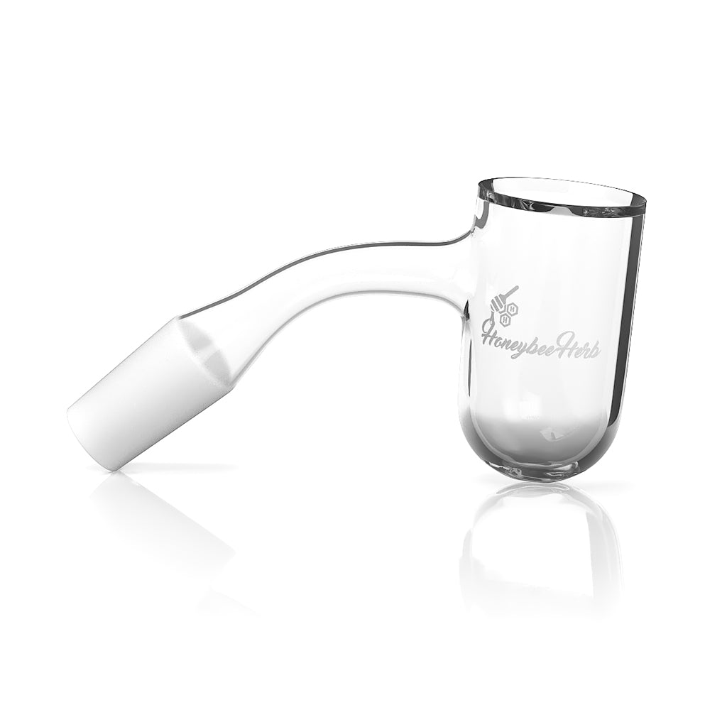 HONEY BEVEL DEEP BOWL QUARTZ BANGER – 45° DEGREE | BL