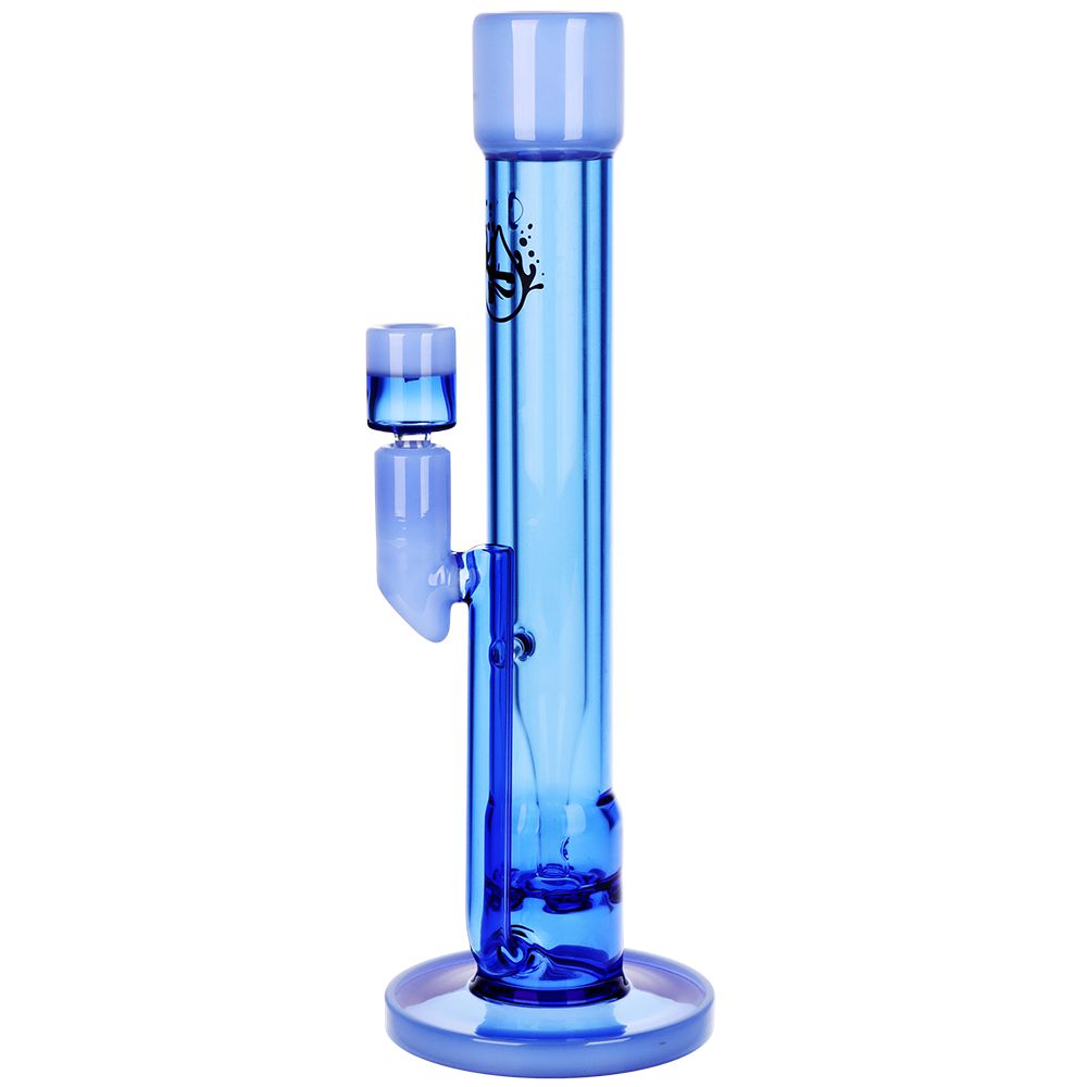 Pulsar Transporter Kicked Straight Tube Glass Water Pipe | 14″ | 14mm F