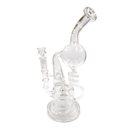 LOOKAH GLASS TSUNAMI COIL BALL STEMLINE RECYCLER RIG