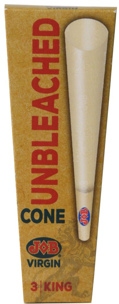 JOB Virgin Unbleached King Size Pre-Rolled Cones
