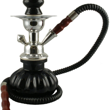 Pumpkin Style 1-Hose Hookah - 9" / Colors Vary