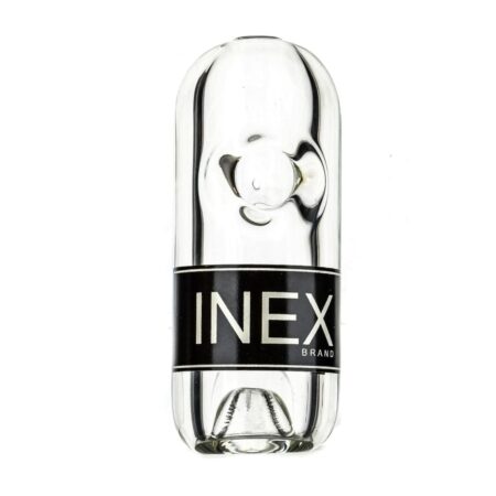 Inex Hvy Glass Hand Pipe 4.5 Inch Thick Durable Weed Pipe